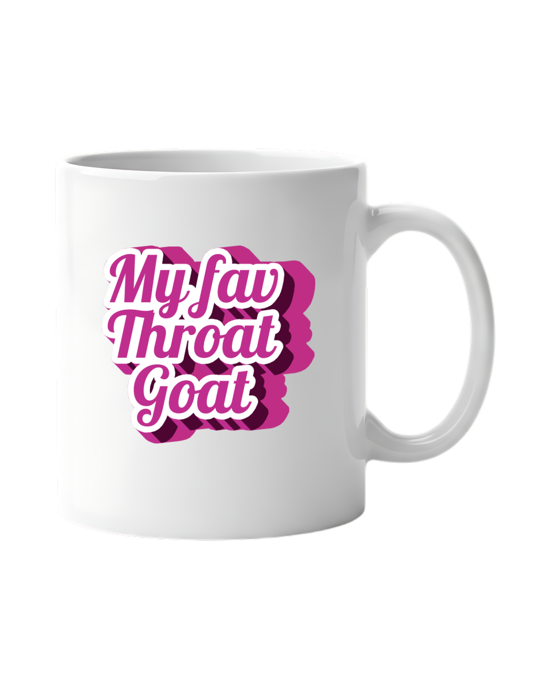 My Fav Throat Goat Mug